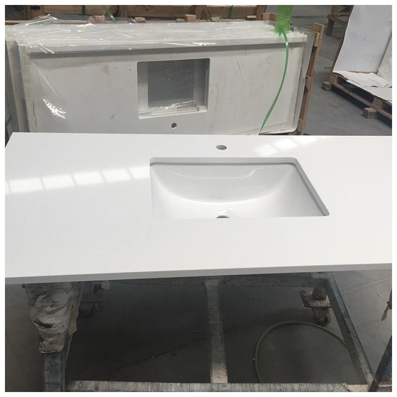 Pure White Quartz Vanity Countertops Pure White Quartz Vanity Countertops