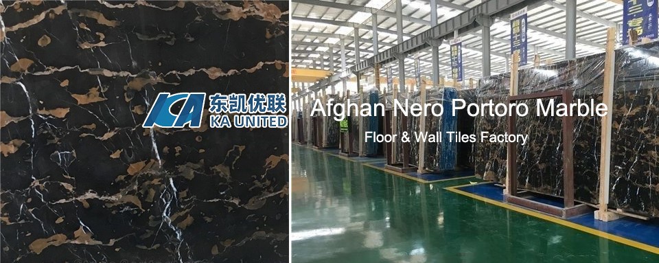Afghan Nero Portoro Marble