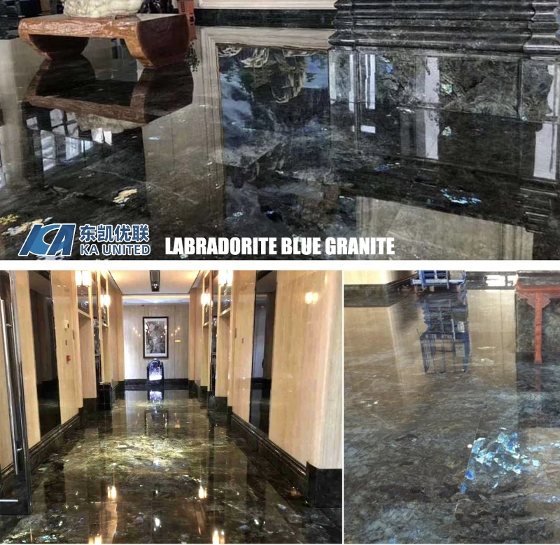 Labradorite Blue Granite Floor and Wall Projects KA UNITED Labradorite Blue Granite Floor and Wall Projects KA UNITED