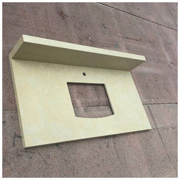 Beige Limestone Vanity Tops