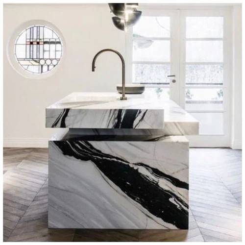 Panda Marble Kitchen Countertops Supplier-KA UNITED Panda Marble Kitchen Countertops Supplier-KA UNITED