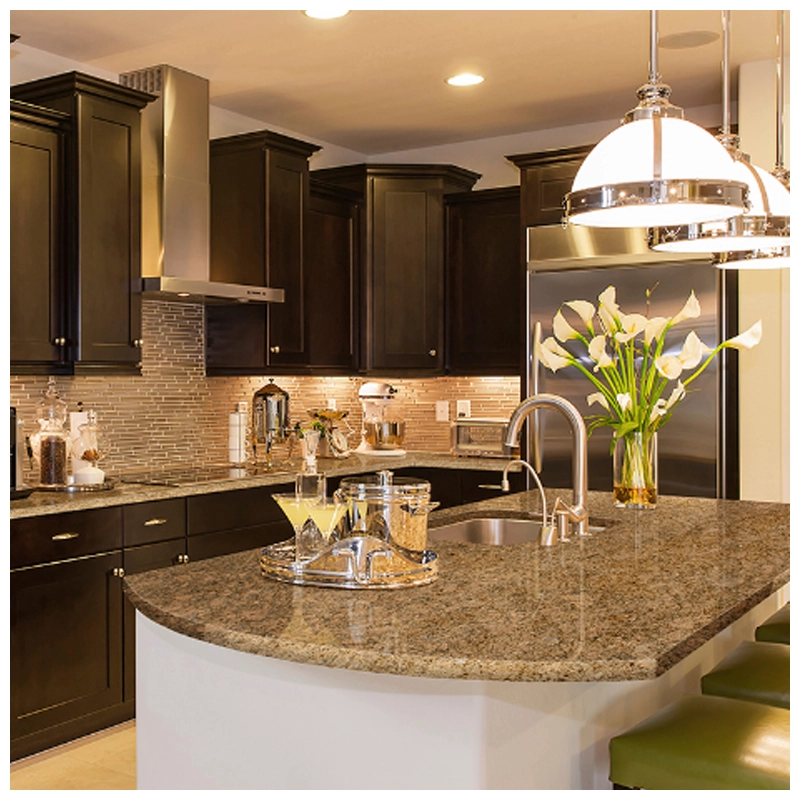 Giallo Veneziano Granite Kitchen Countertops project Giallo Veneziano Granite Kitchen Countertops project