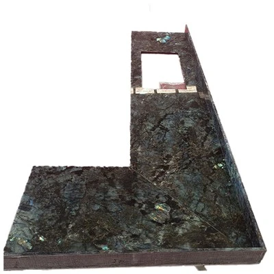 নীল ল্যাব্রাডোরাইট গ্রানাইট কাউন্টারটপস